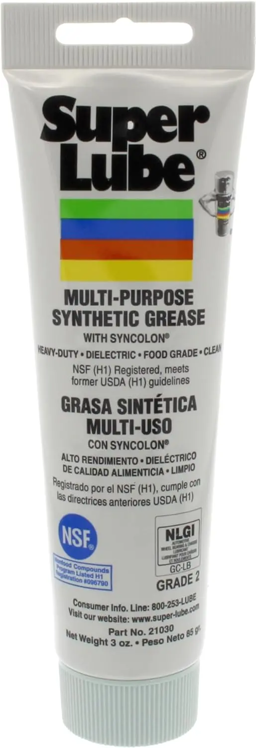Super Lube Synthetic Multi-Purpose Grease – 3 oz Tube