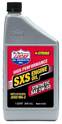 Synthetic SAE 5W-50 Engine Oil – High-Performance Formula for SXS and Off-Road Vehicles