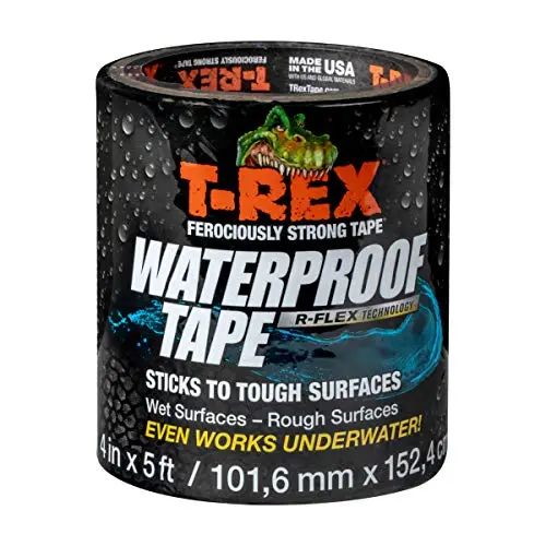 T-Rex Waterproof Reinforced Tape – 4 Inches Wide × 5 Feet Long