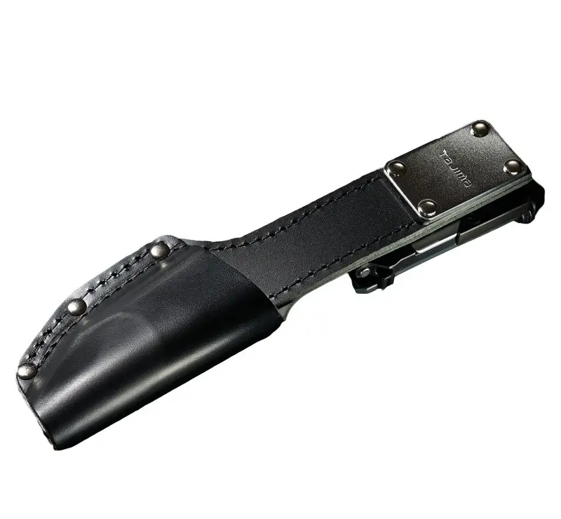 Tajima SF-KSKP1C Rugged Leather Holster for Utility Knives