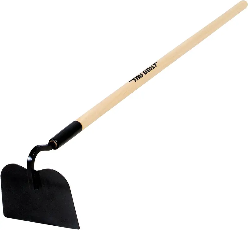 Truper ATJ-PE 48-Inch Welded Garden Hoe – 6-Inch Forged Head, Wooden Handle