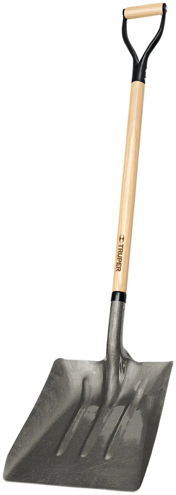Truper General-Purpose Shovel – 36-Inch D-Handle Design with Scoop Blade for Versatile Digging