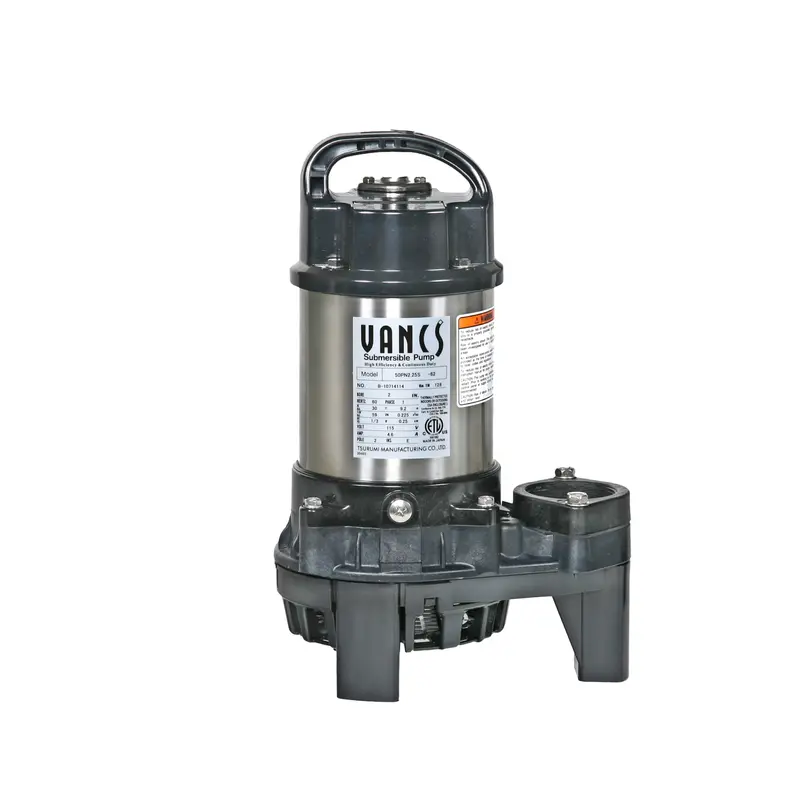 Tsurumi 3PN Stainless Steel Pond & Waterfall Pump – 1/3 HP, 115V, 3540 GPH Flow Rate