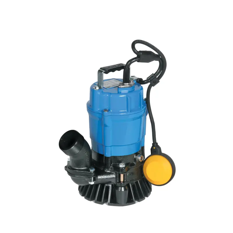 Tsurumi HSZ2.4S Submersible Trash Pump – 1/2 HP, 2-Inch Discharge, 53 GPM, Includes Float Switch