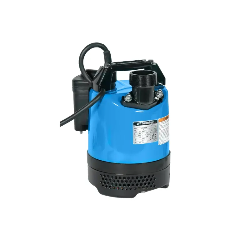 Tsurumi LB-480A Auto-Relay Submersible Pump – 2/3 HP, 115V, 2-Inch Discharge, 63 GPM