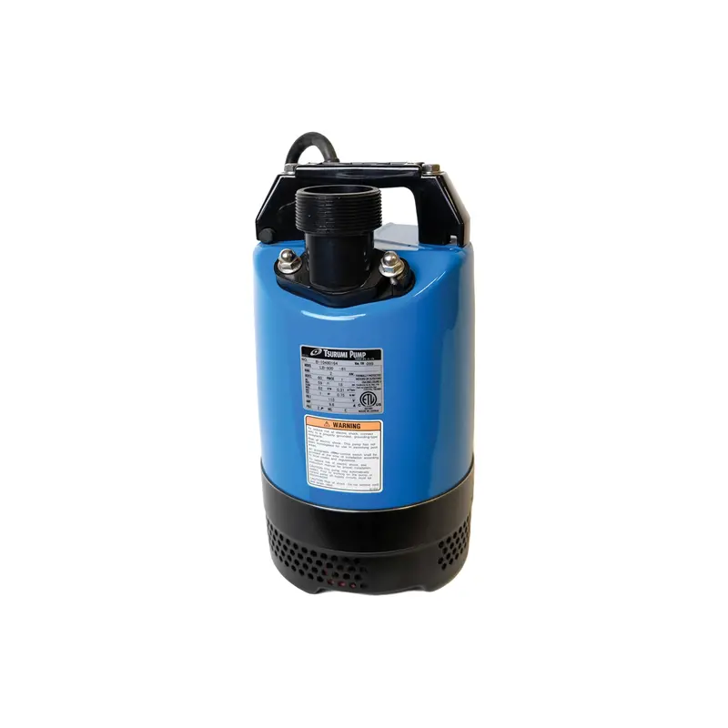 Tsurumi LB-800 Submersible Dewatering Pump – 1 HP, 115V, 2-Inch Discharge, 80 GPM Output