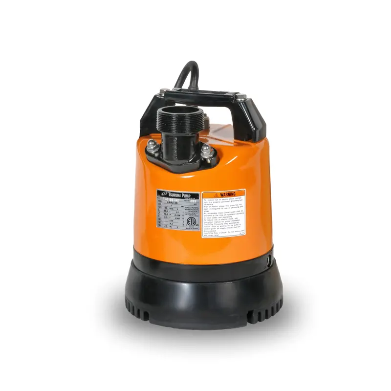 Tsurumi LSR2.4S Submersible Dewatering Pump – 2/3 HP, 110V, 2″ Discharge, 62 GPM