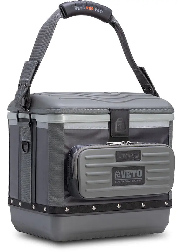 Veto Pro Pac LBC-10 Carbon-Fiber Textured Cooler Bag