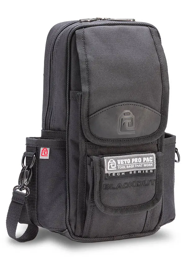 Veto Pro Pac MB2 BLACKOUT Modular Tool Pouch – Durable Nylon Design