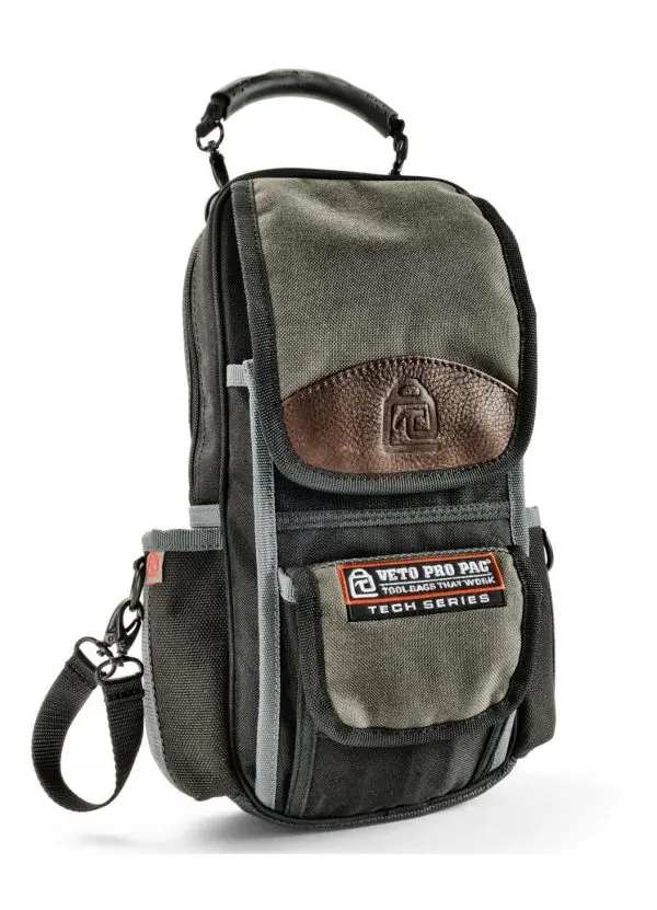 Veto Pro Pac MB2 Dual-Compartment Tool Pouch for Hand Tools and Fasteners