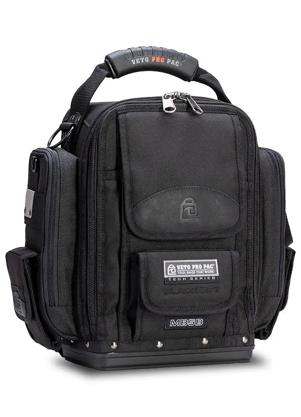 Veto Pro Pac MB5B BLACKOUT Extra-Large Backpack for Tools & Meters