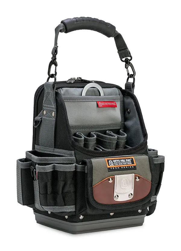 Veto Pro Pac SB-LD Hybrid Tool & Digital Meter Bag – Dual-Compartment Design
