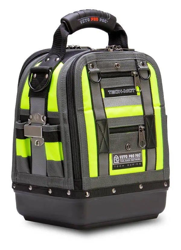 Veto Pro Pac TECH-MCT HI-VIZ Yellow Compact Tool Bag