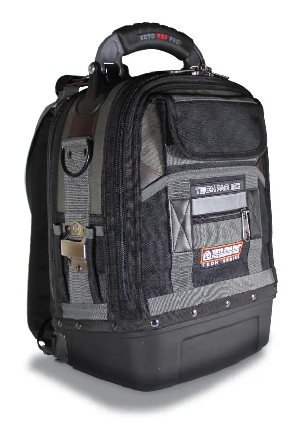 Veto Pro Pac TECH PAC MC – Modular Contractor Tool Bag with Customizable Layout