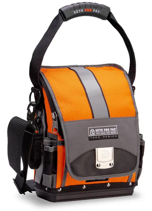 Veto Pro Pac TP-XL HI-VIZ Orange Mid-Size Tool Pouch