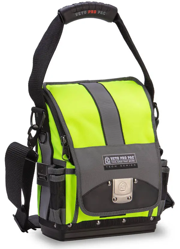 Veto Pro Pac TP-XL HI-VIZ Yellow Mid-Size Tool Pouch