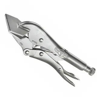Vise-Grip Sheet Metal Clamp with Rigid Jaw Alignment