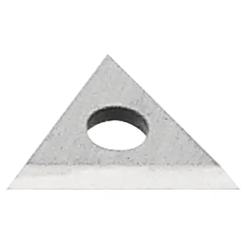 Warner 22mm (7/8-Inch) Carbide Triangle Scraper Blade – 100X Replacement, Multi-Color Card
