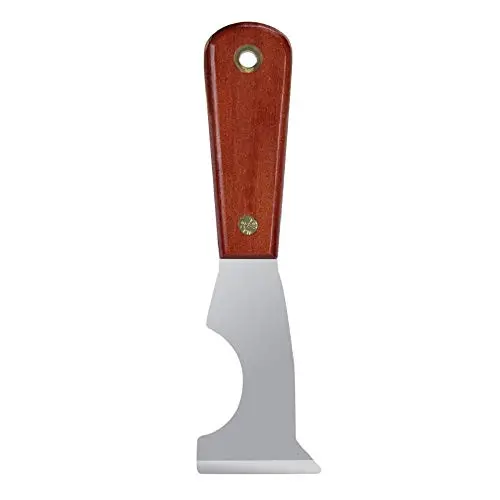 Warner 5-in-1 Glazier’s Knife – Stainless Steel Blade, Rosewood Handle, Model 10745