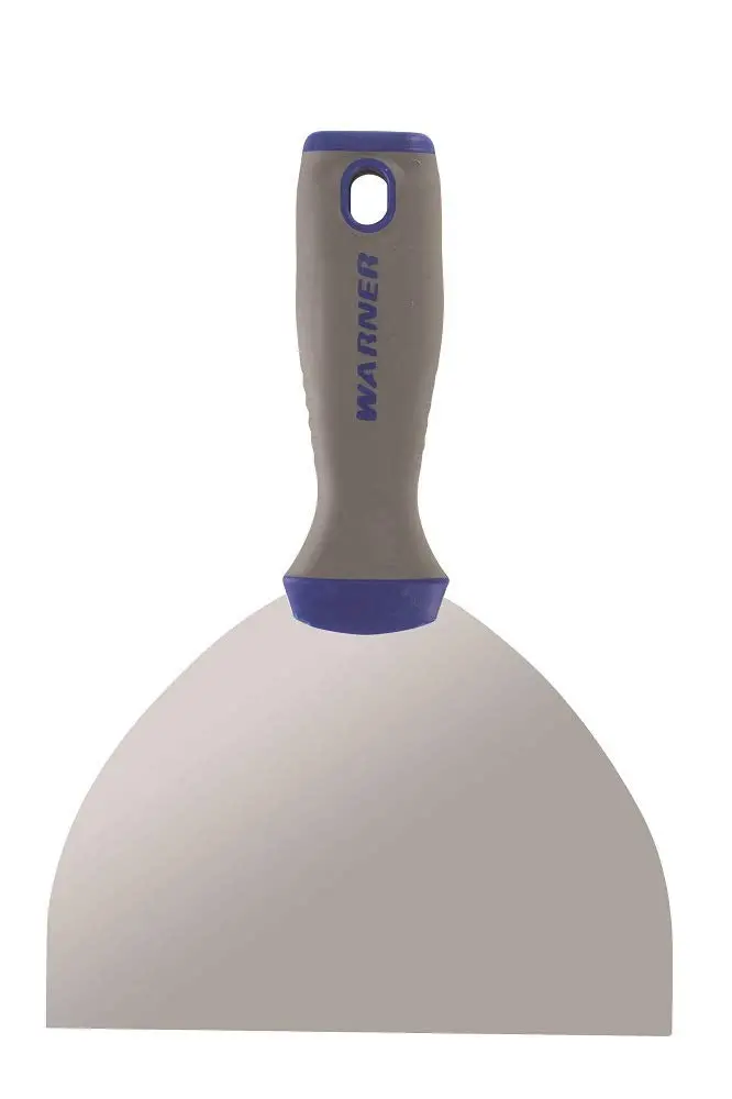 Warner ProGrip Flex Broad Knife – 6-Inch Blade, Ergonomic Handle for Smooth Application