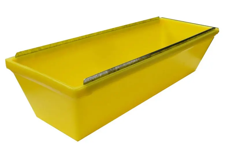 Warner Tool 221 12-Inch Plastic Mud Pan – Lightweight, Durable Troweling Tray for Drywall & Plastering