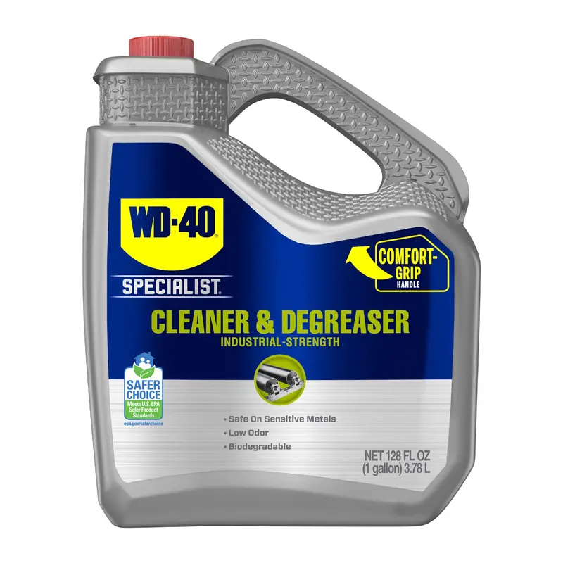 WD-40 Specialist Cleaner & Degreaser – Multi-Surface Formula, 1 Gallon (4-Pack)