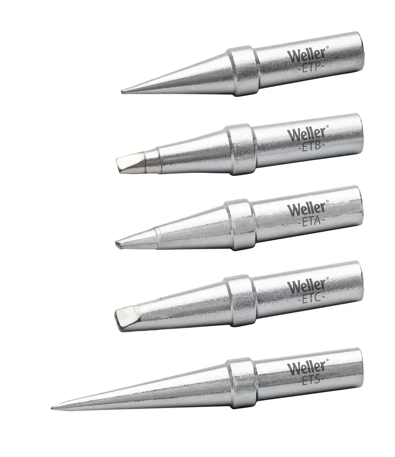 Weller ETSET-5 Genuine 5-Piece Soldering Tip Set for WE1010NA Soldering Station
