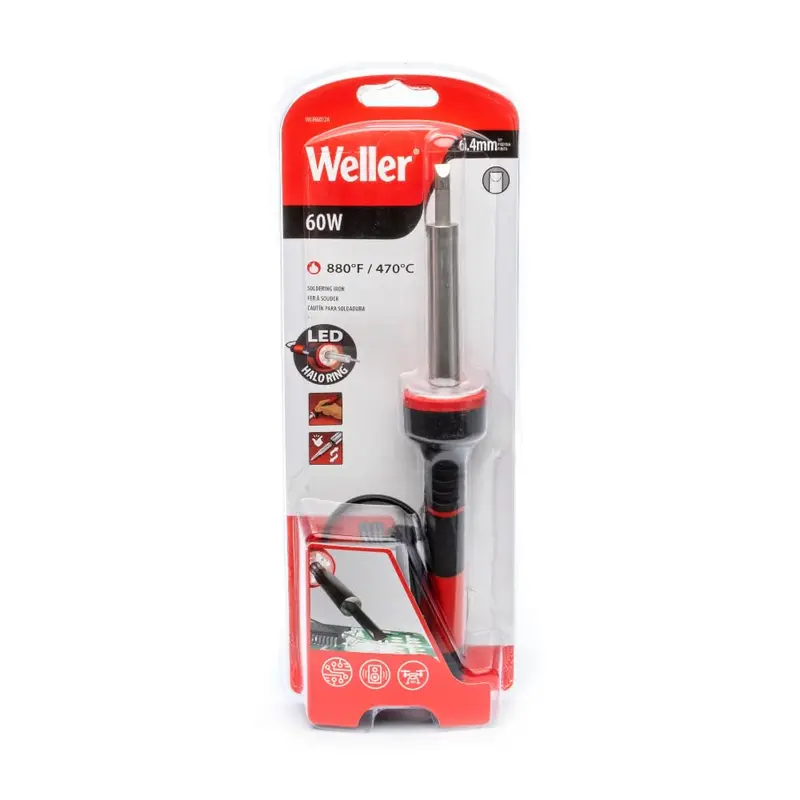 Weller WLIR6012A 60W LED Halo Soldering Iron – 120V Professional Grade
