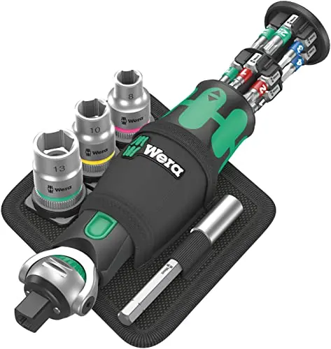 Wera Zyklop Pocket Set 2 – Compact 18-Piece Ratchet Tool Kit