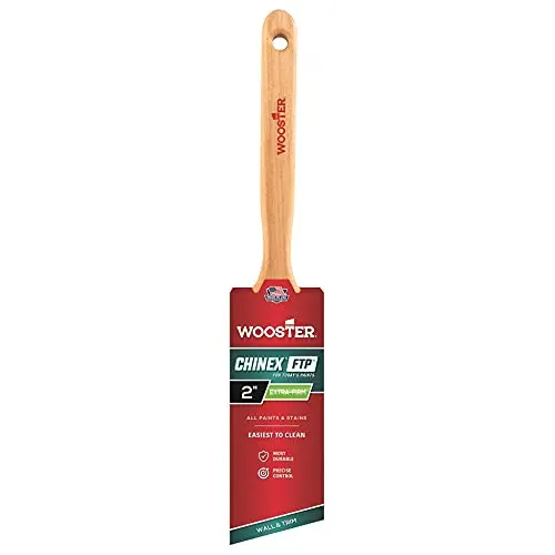 Wooster Chinex FTP Angle Sash Brush – 2-Inch Width for Precision Painting
