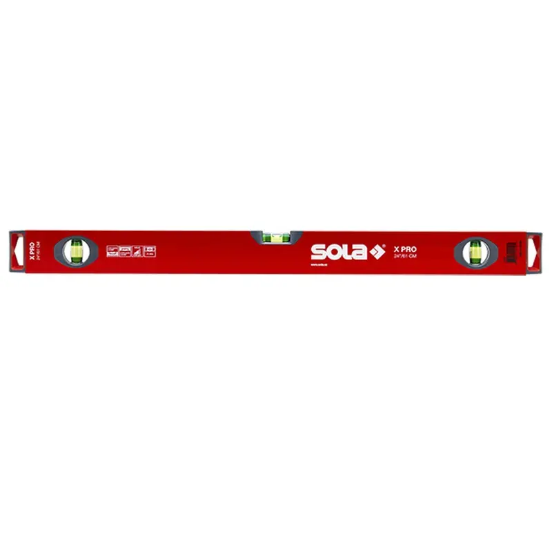 X PRO 32-Inch Box Beam Level – Aluminum Frame with Dual Vials for Accurate Horizontal & Vertical Alignment