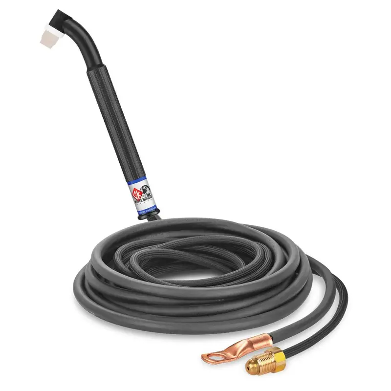 Ck Worldwide Ck24-12-2Sf Fx 90A Gas-Cooled Flex Head Tig Torch With 12.5-Foot Superflex Cables 1