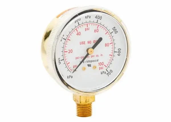 Harris 2.5-Inch Pressure Gauge Regulator – 100 Psi / 700 Kpa (Model 9006075) 1