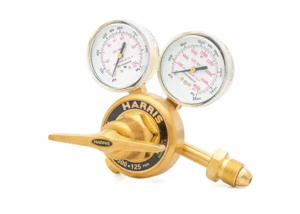 Harris 3500-200-580 High-Pressure Single-Stage Regulator For Argon, Helium & Nitrogen – Model 3003511 1