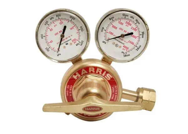 Harris Single-Stage Hydrogen Or Methane Regulator – Model 3500-200-350 (Part #3003513) 1
