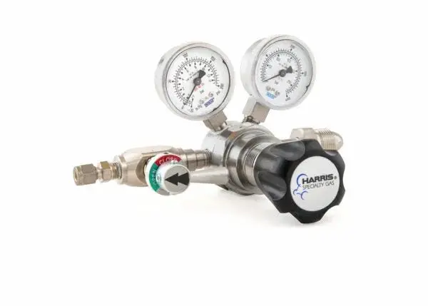 Harris Ultra-High-Purity Stainless Steel Barstock Regulator – Model 741-500-326-C (741500326C) 1