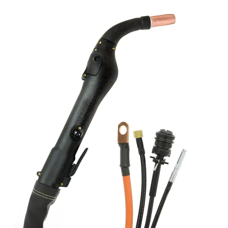 Mk Products Cobra® Mx Push-Pull Mig Gun – Air-Cooled, 15 Ft, 175A, 7-Pin Compatible (266-815) 1